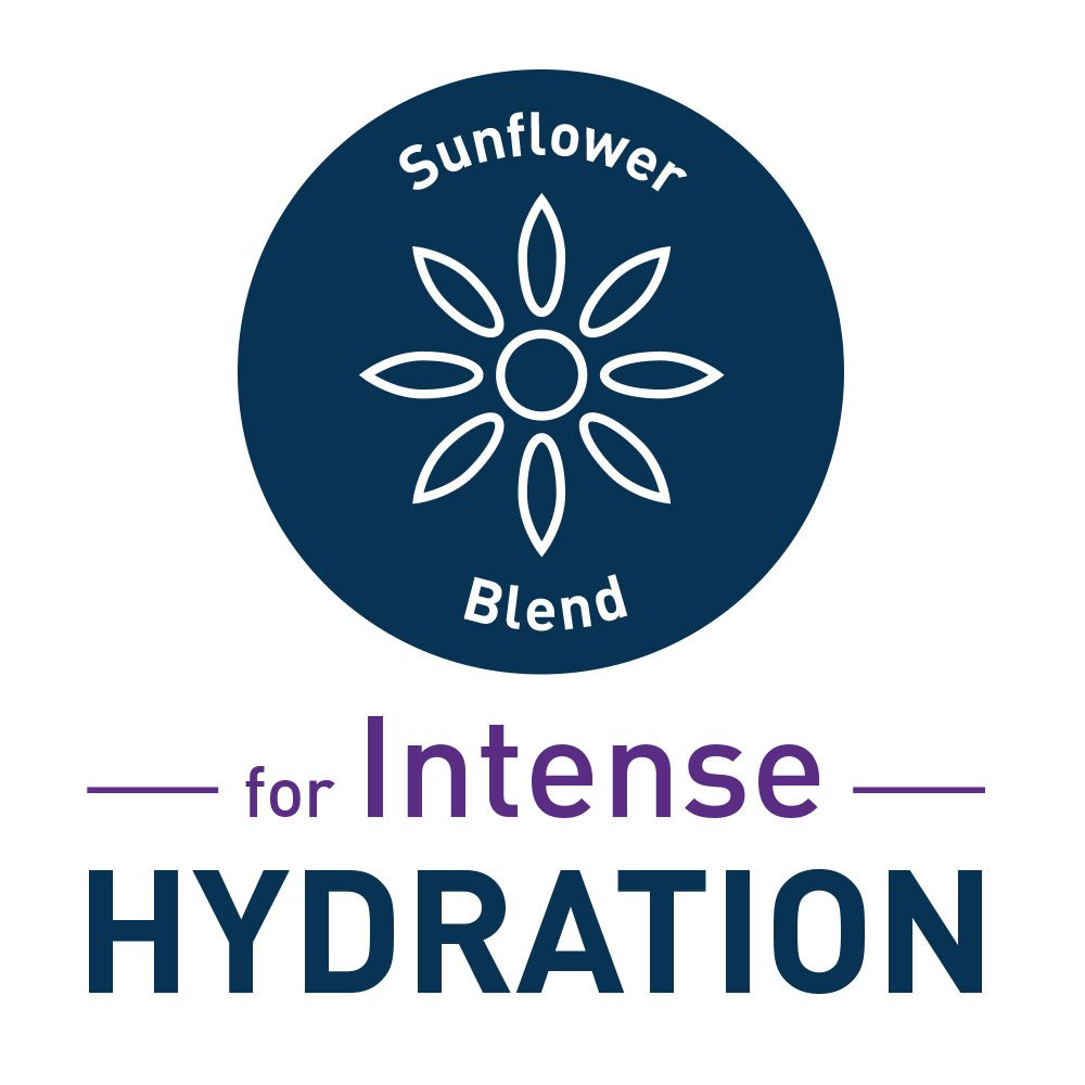 Close-up of gel-oil texture highlighting lightweight, 24-hour hydration.