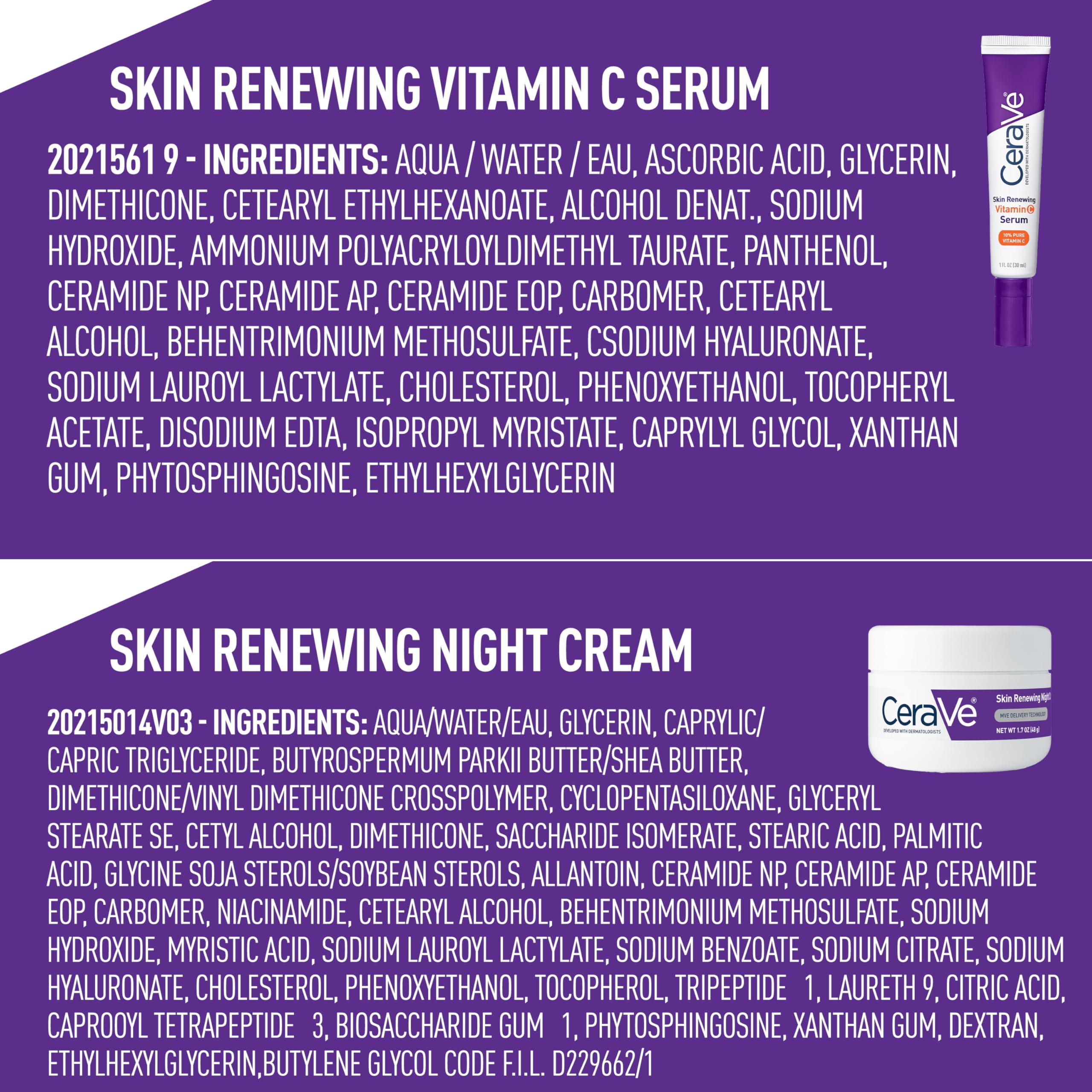 Cerave skincare set on a clean bathroom shelf