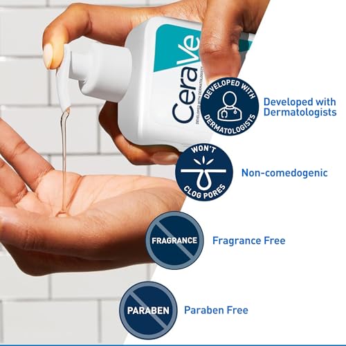 CeraVe gel que se transforma en espuma suave para piel limpia
