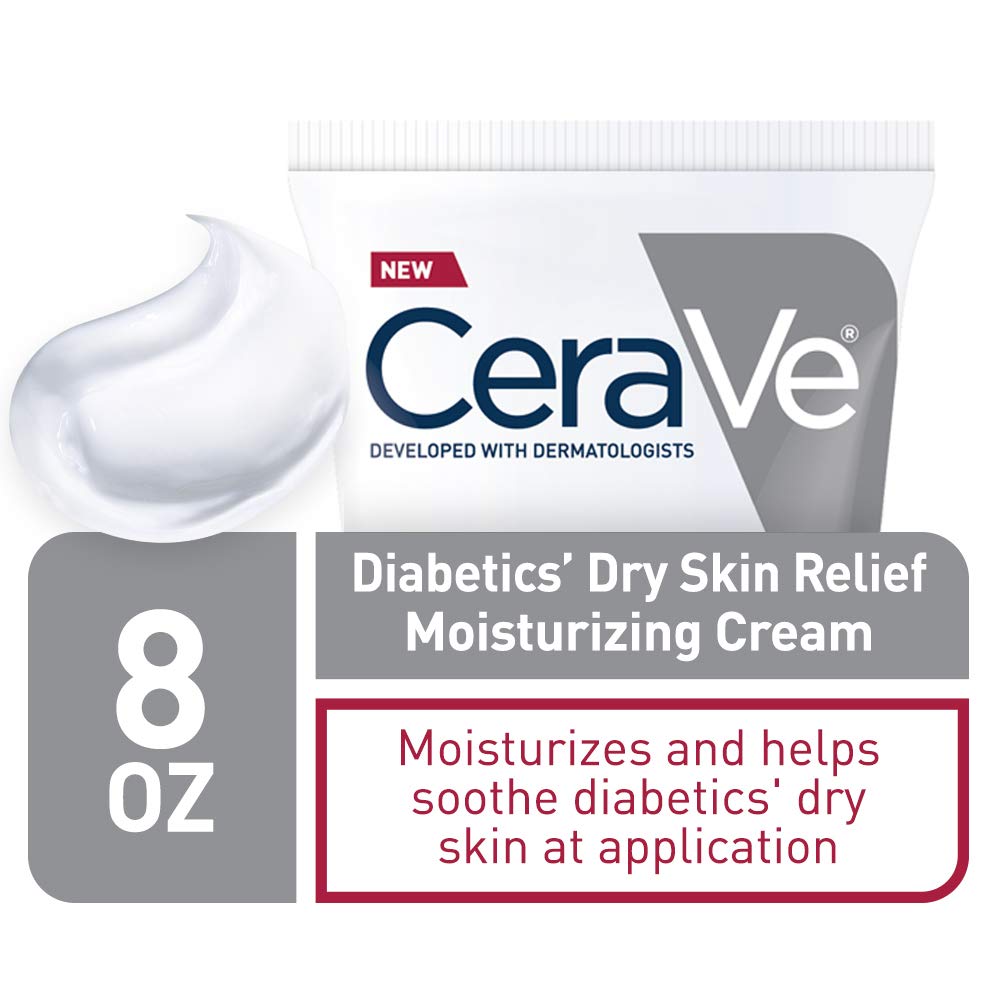 CeraVe Urea and Bilberry ingredients jar highlighting moisture-attracting formula.