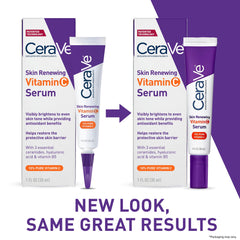 CeraVe Vitamin C Serum close-up bottle highlights fragrance-free formula.