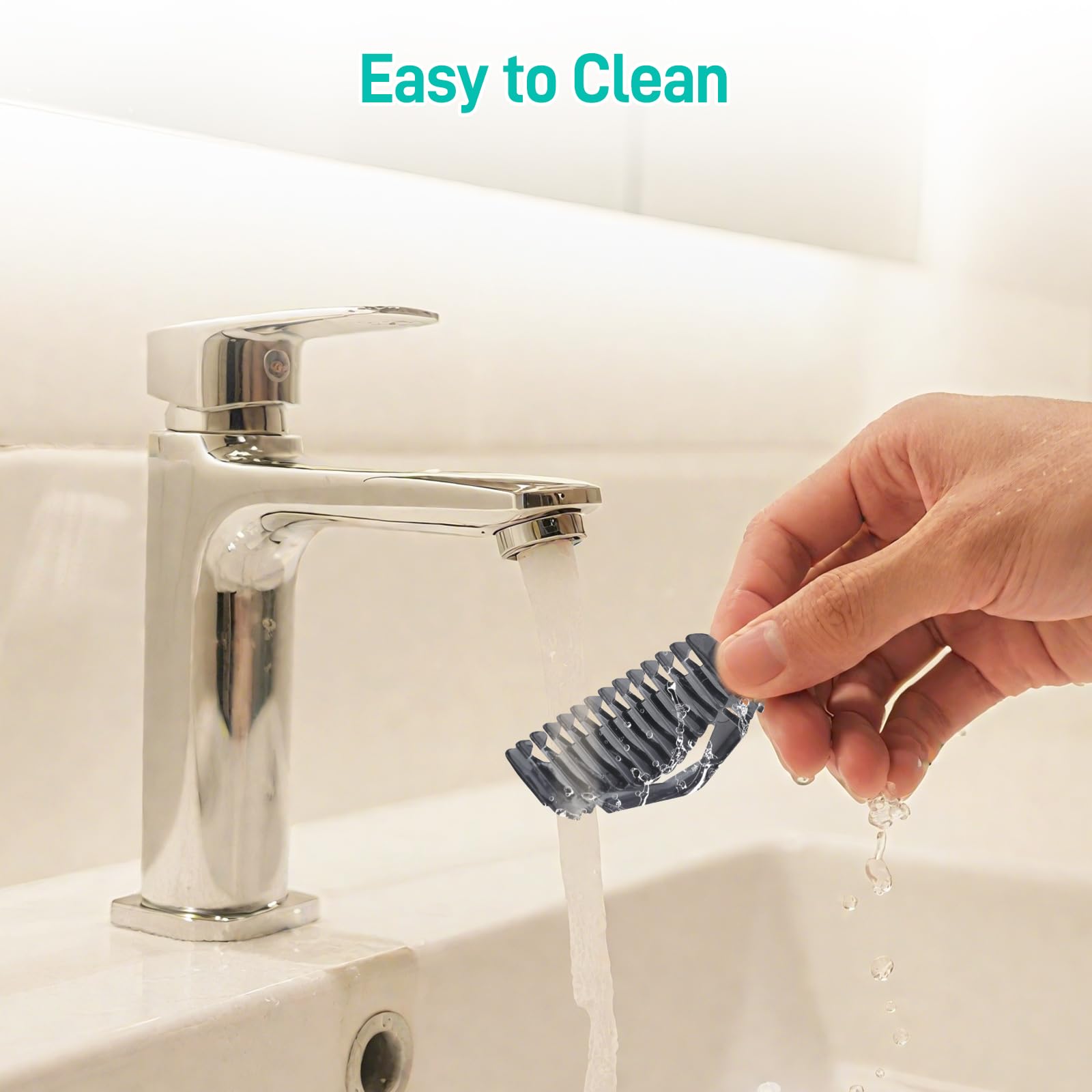 CERCGVEL easy-clean rinse keeps guards fresh and ready