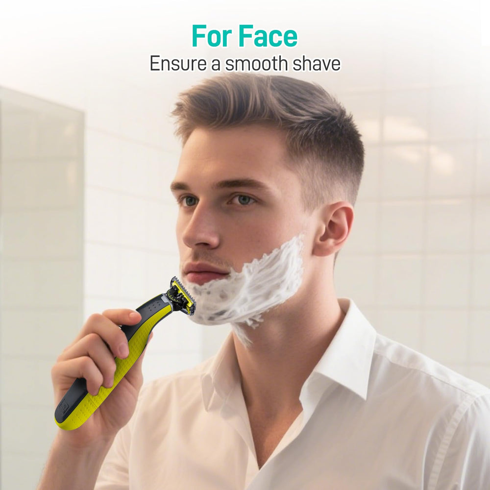 CERCGVEL face-body grooming versatility for consistent grooming routines