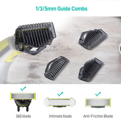 CERCGVEL OneBlade guide 3mm for everyday stubble maintenance