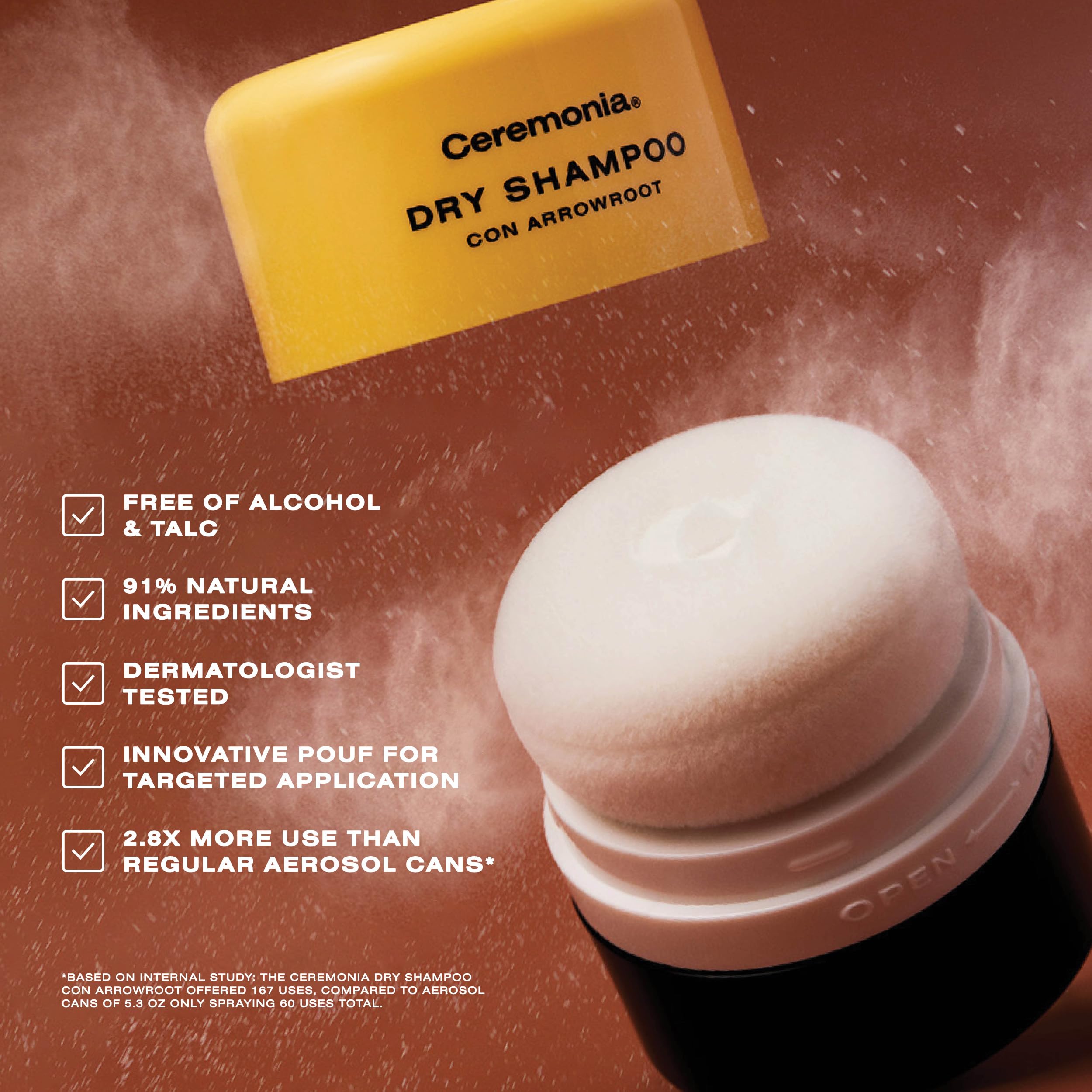 Ceremonia compact 0.35 oz bottle ideal for on the go refresh