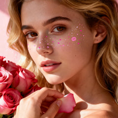 Tatuaje de corazón brillante de Cerlaza, perfecto para fiestas de San Valentín