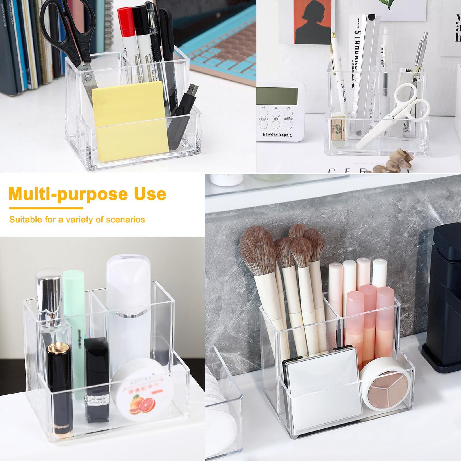 Easy to clean with warm water, keeping vanity looking fresh.