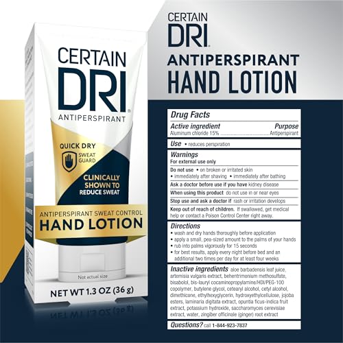 Certain Dri aplicación rápida no grasa: se absorbe rápido para manos secas.