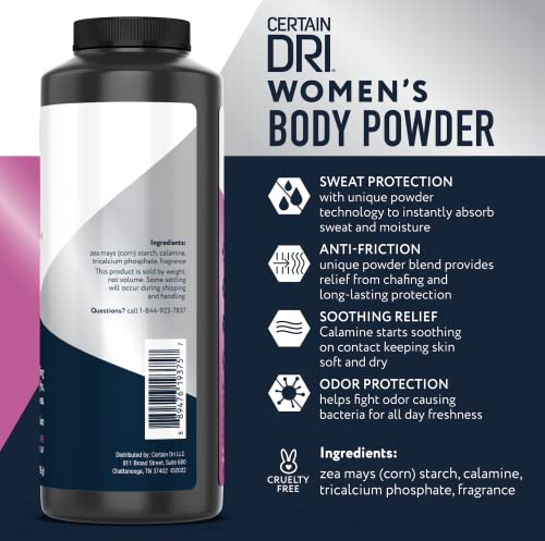 Triple-action formula image highlighting sweat absorption and moisture control
