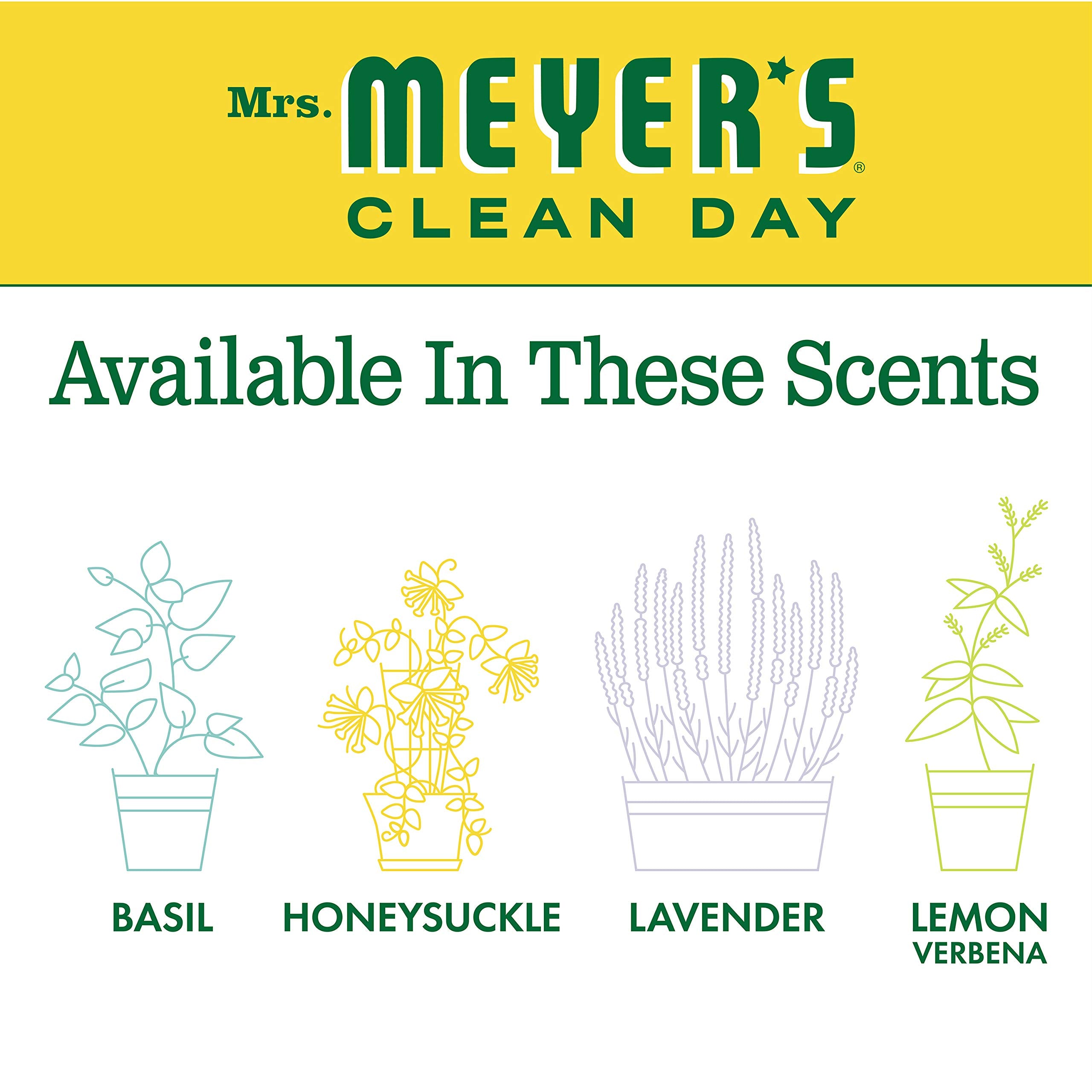 Loción Honeysuckle de Mrs. Meyer's Clean Day, certificado libre de crueldad.