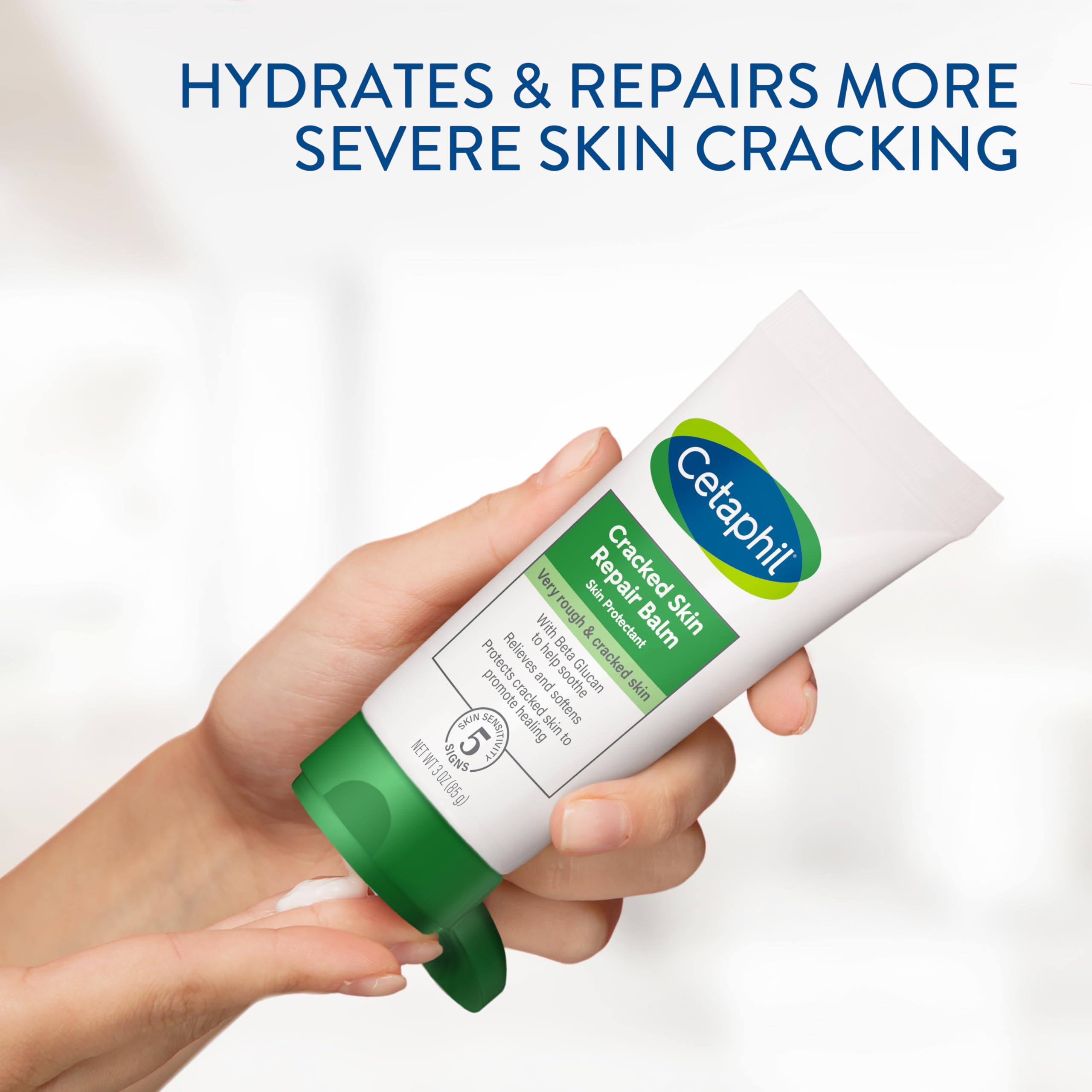 Cetaphil Balm Reparador, fórmula hipoalergénica sin fragancia para piel sensible.