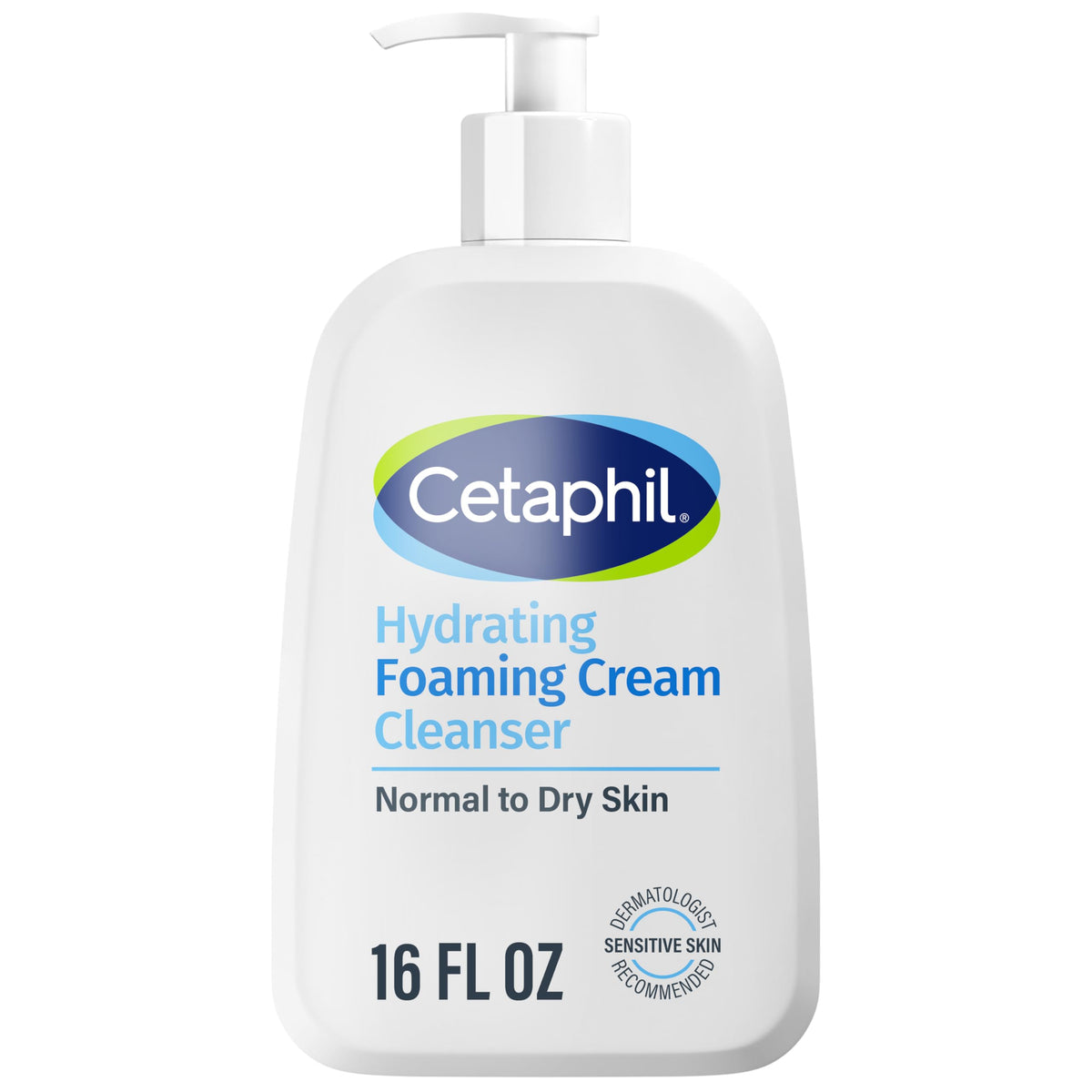 Cetaphil, botella con espuma hidratante para piel sensible