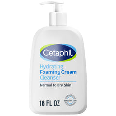 Cetaphil, botella con espuma hidratante para piel sensible