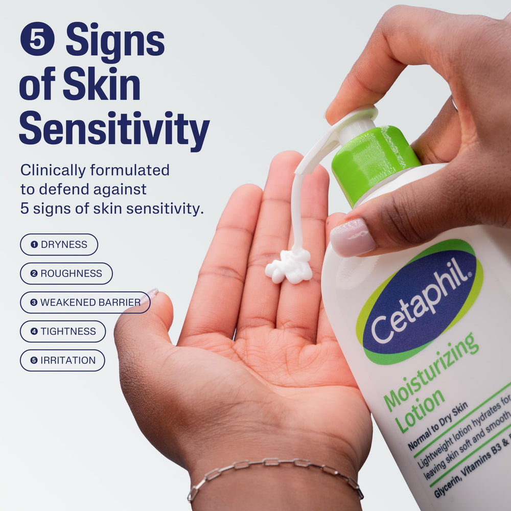 Bote Cetaphil blanco y compacto para uso diario.