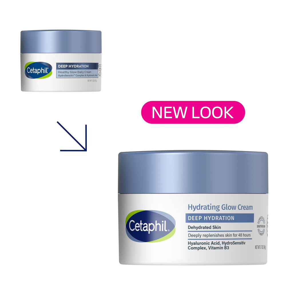 Cetaphil crema facial con ácido hialuronico para hidratación duradera