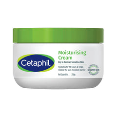 Cetaphil crema hidratante para piel seca, botella de 8.8 oz, hidratación duradera.