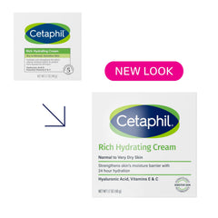 Textura cremosa de Cetaphil se absorbe rápido, sin grasa