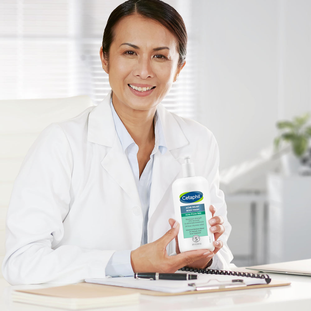 Cetaphil cuidado diario para piel sensible, alivio suave de sequedad.
