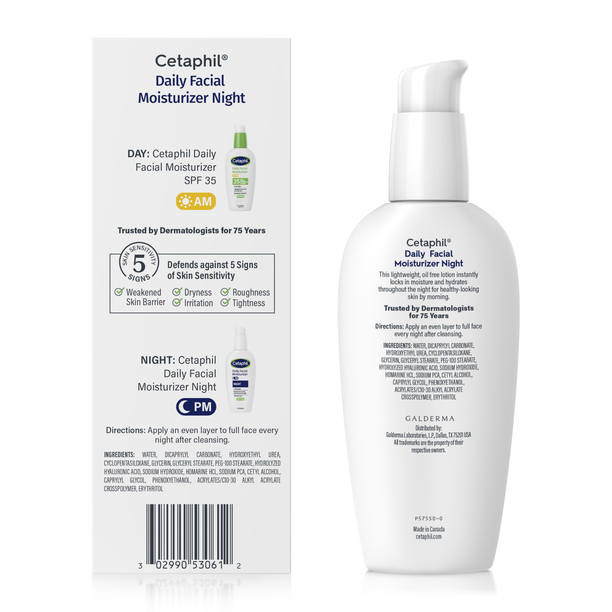 Cetaphil envase 3 oz compacto, fácil de almacenar.