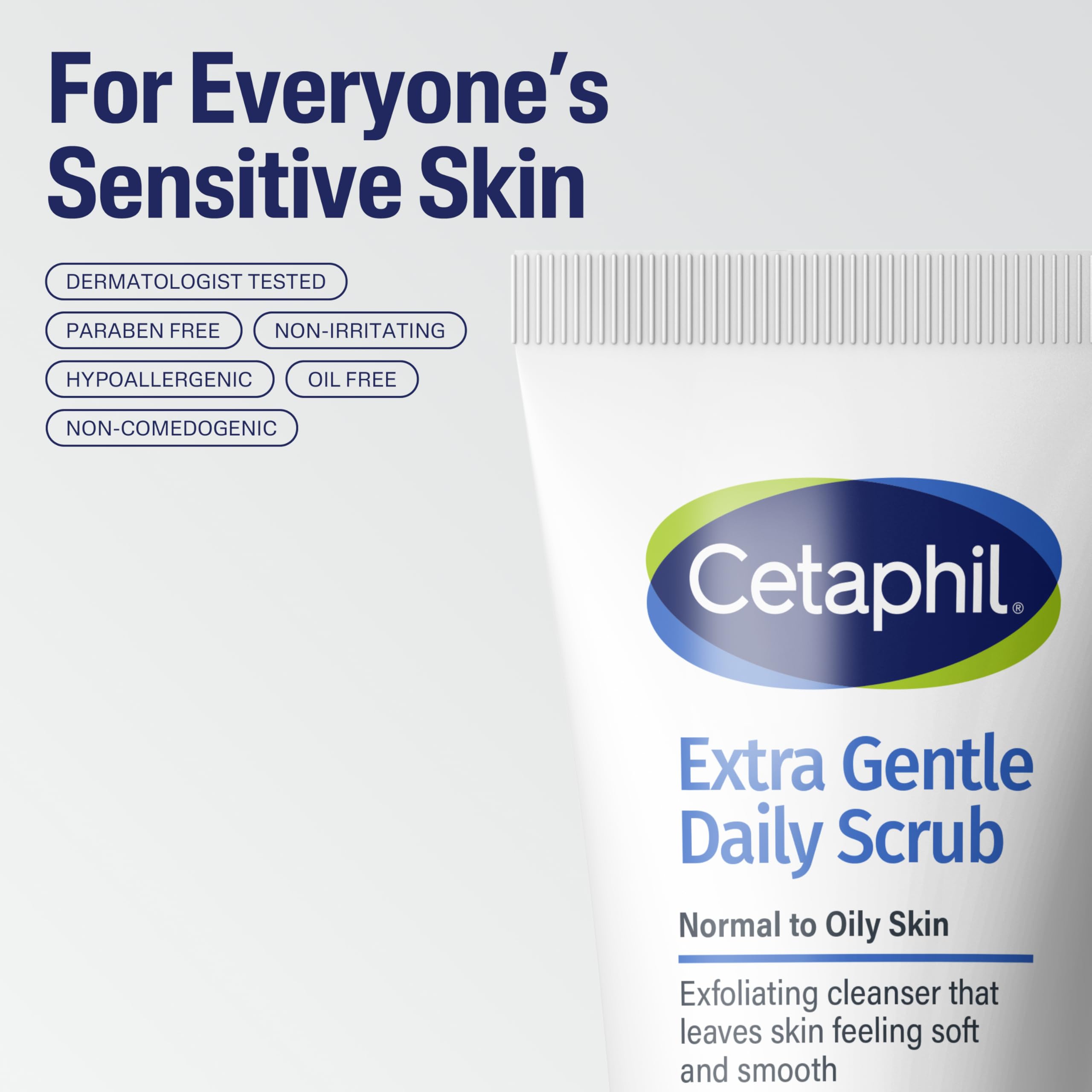 Bottle on bathroom shelf signals dermatologist-trusted cleansing routine