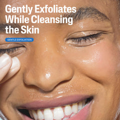 Cetaphil Exfoliating Face Wash pump-dispense shows easy daily use