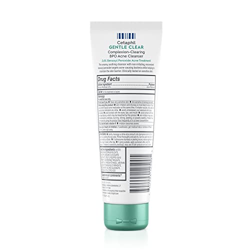 Cetaphil Gentle Clear cleanser pump for easy daily use