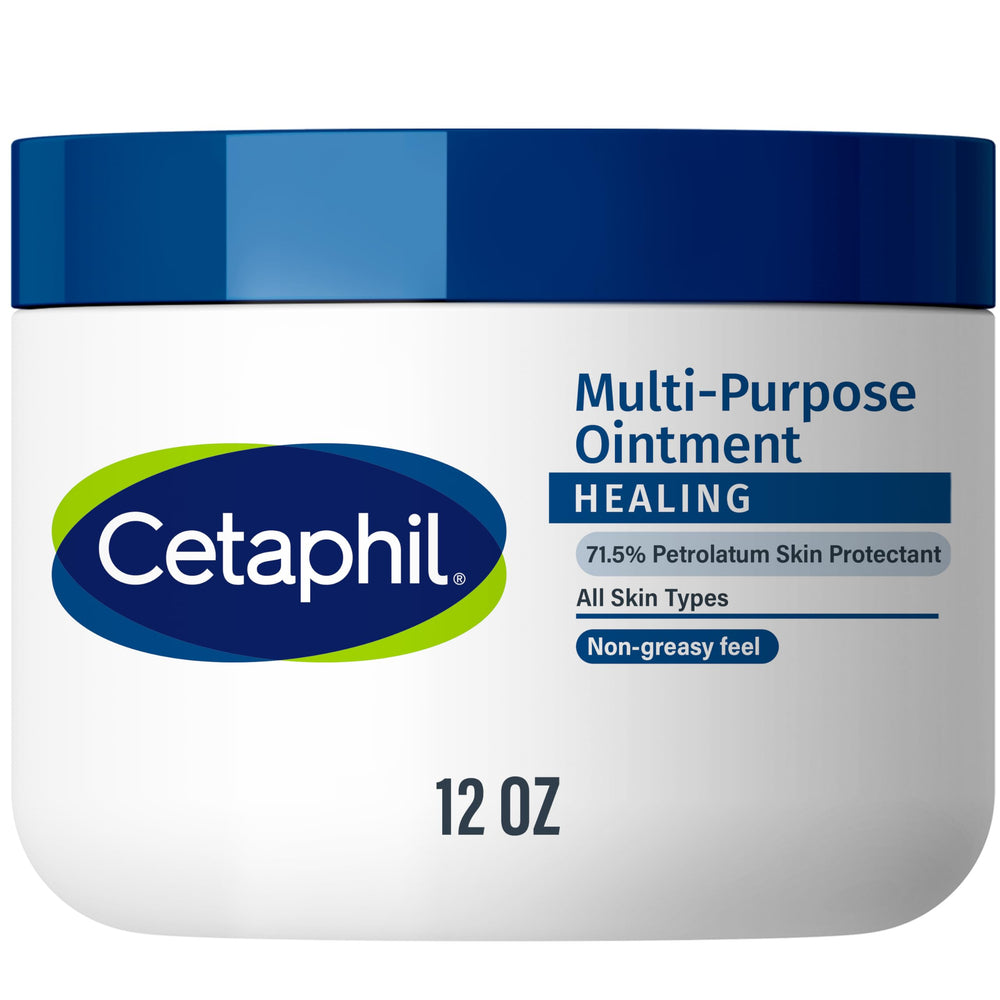 Ungüento Curativo Cetaphil: bote de 12 onzas protege piel extremadamente seca.