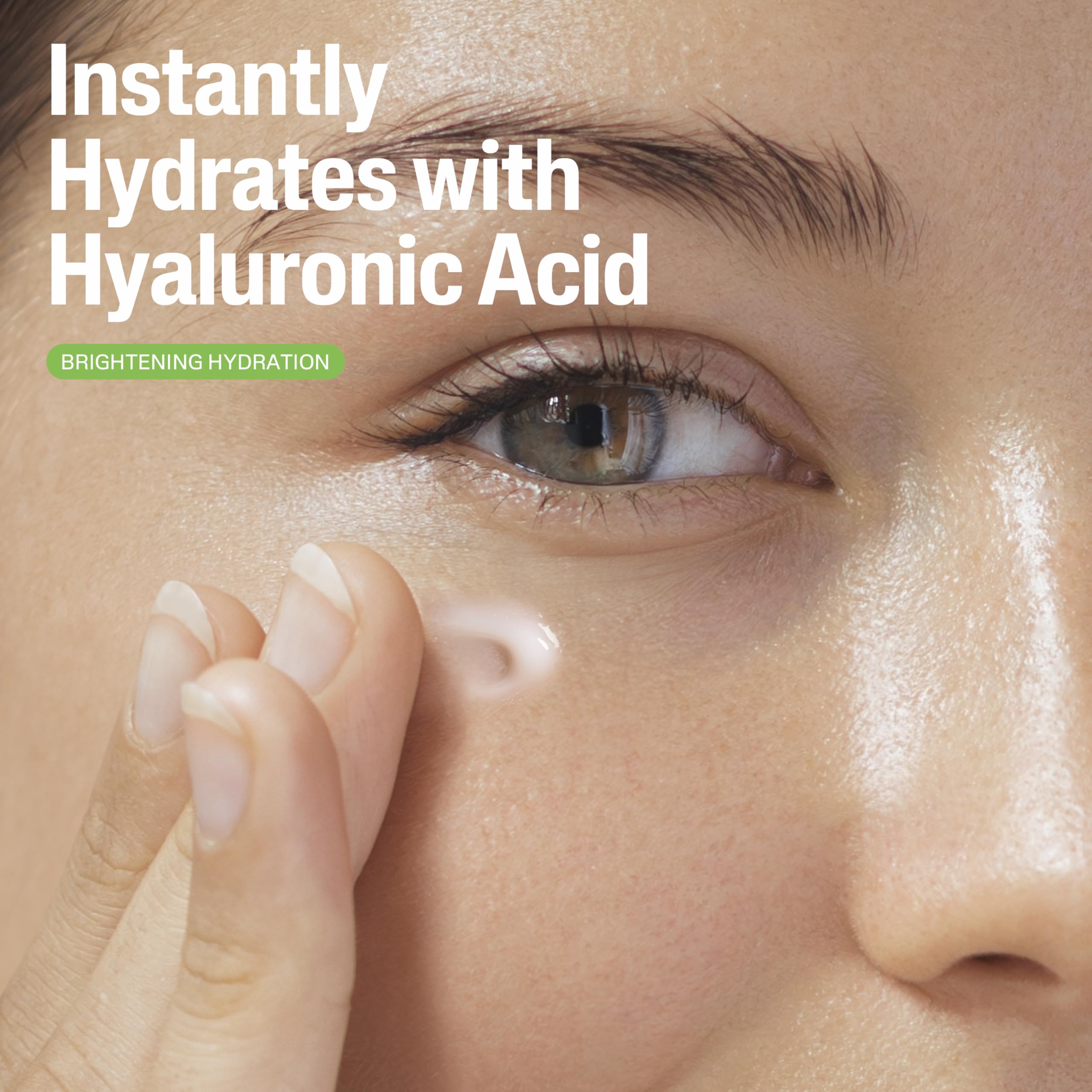 Cetaphil Hyaluronic Acid Gel-Cream texture demonstration for deep moisture