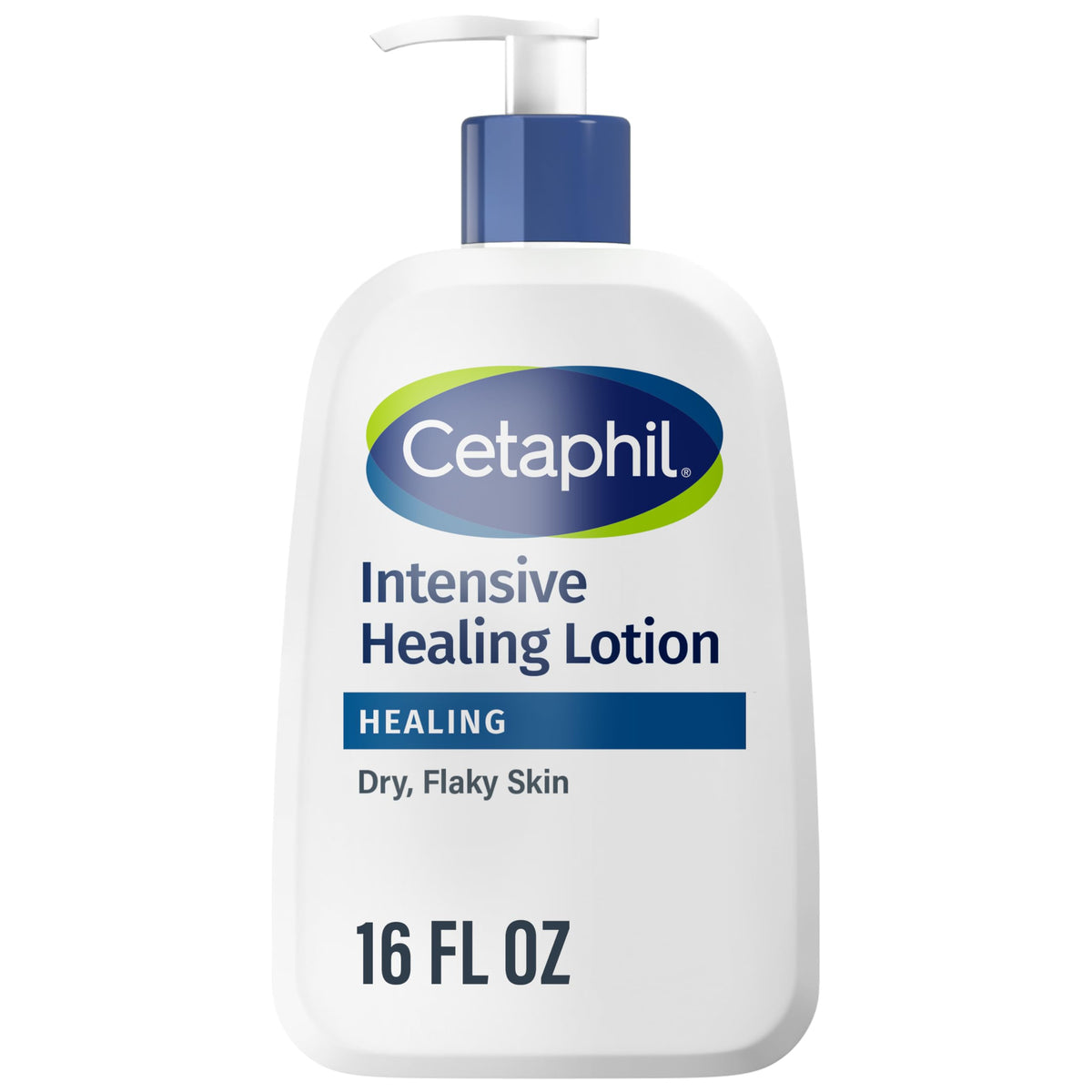 Cetaphil Intensive Healing Lotion bottle front showing ceramides for deep hydration.