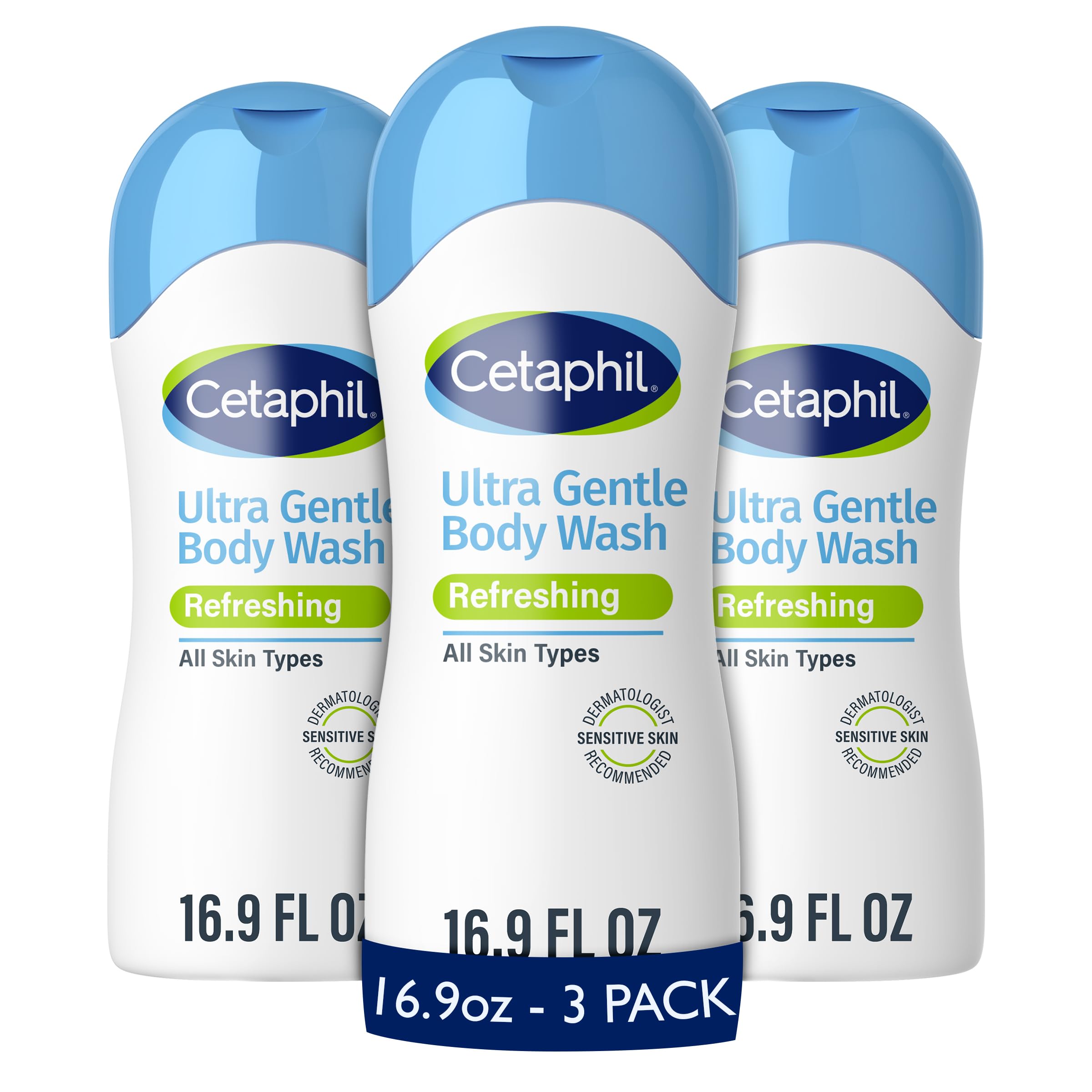 Cetaphil Lavado Corporal frasco, cuidado suave para piel sensible