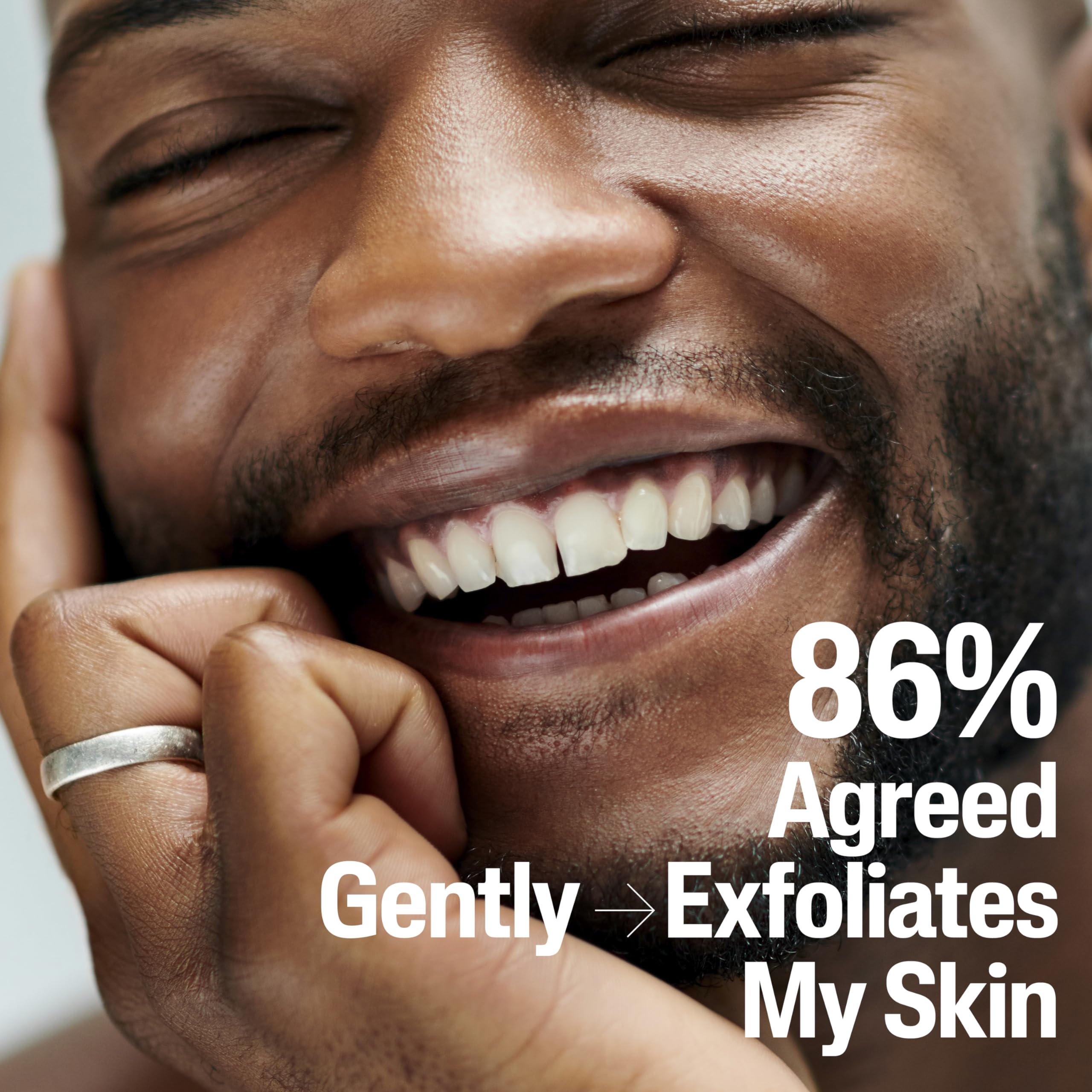 Cetaphil limpiador exfoliante suave, textura gel, fórmula suave para uso diario.