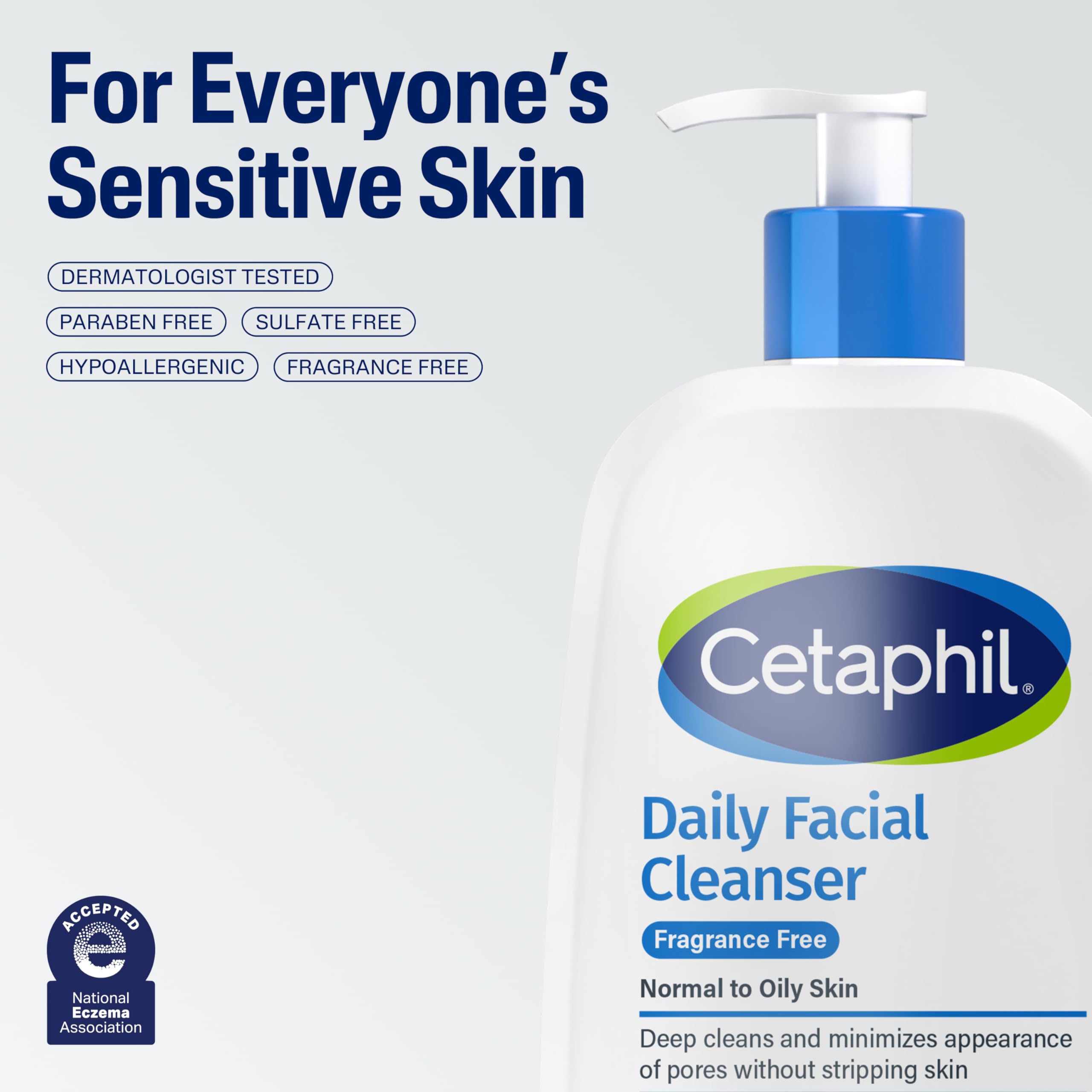 Cetaphil Niacinamida (B3) suaviza la textura de la piel.