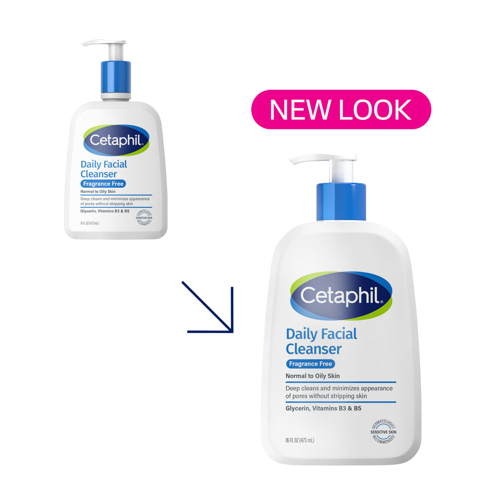 Cetaphil reduce la apariencia de poros en la piel mixta.
