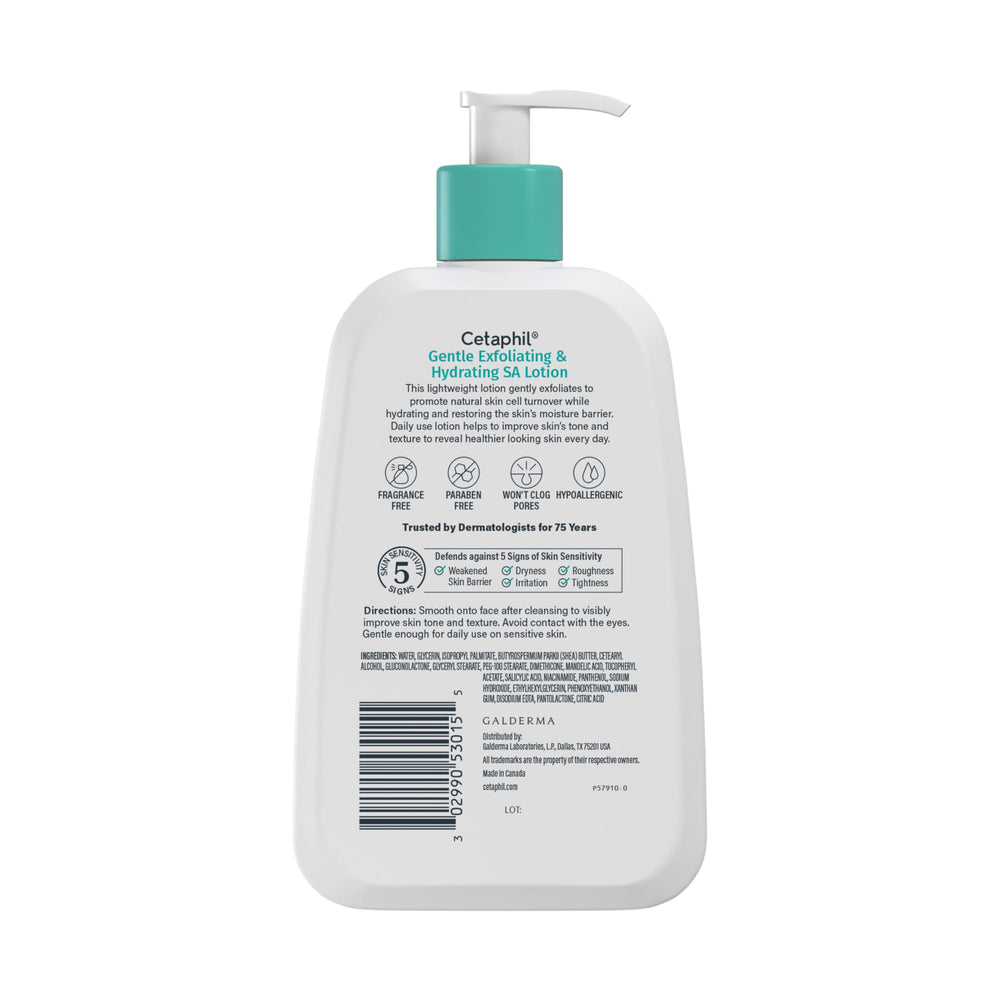 Cetaphil sin fragancia, ideal para piel sensible.