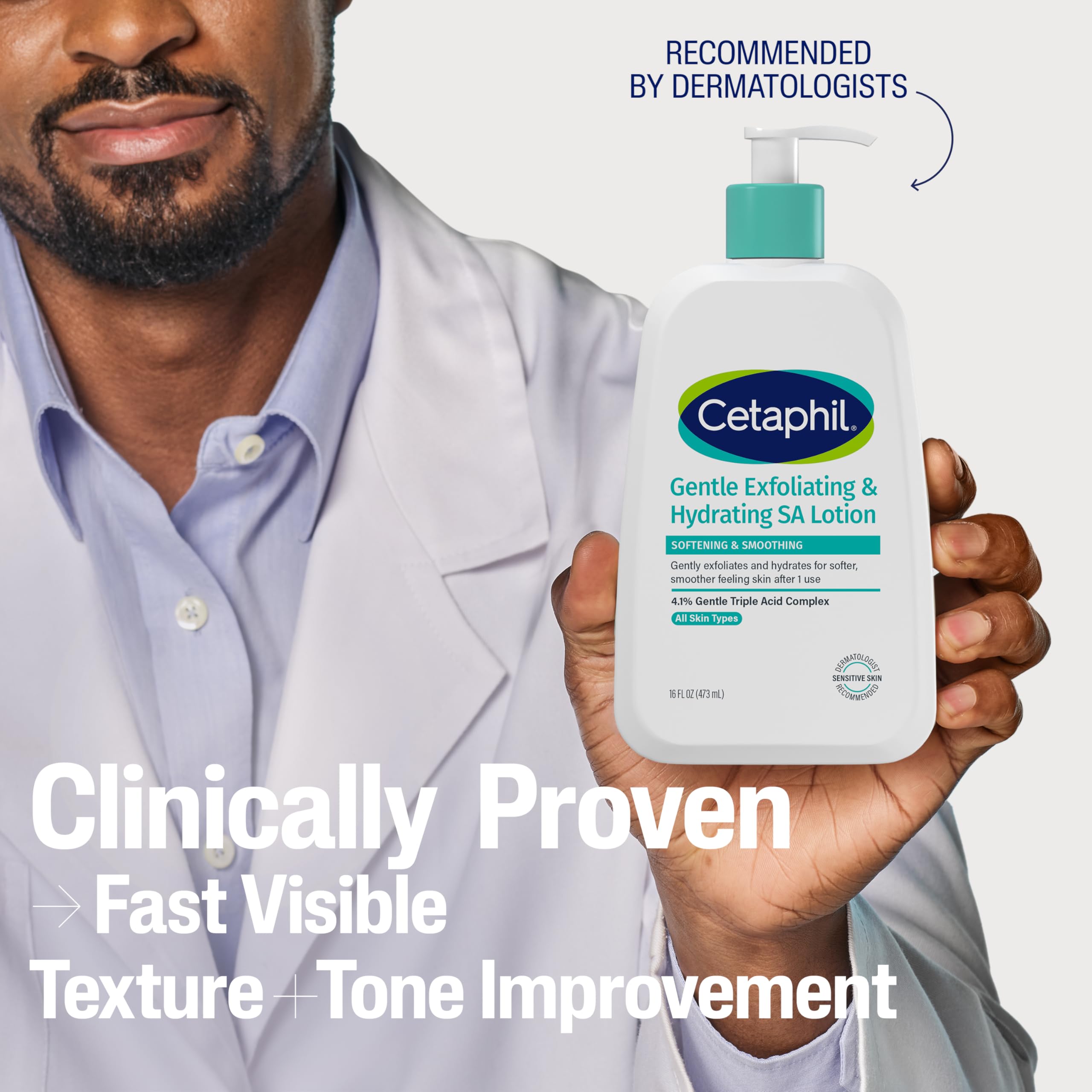 Cetaphil Loción ofrece hidratación de 48 horas.