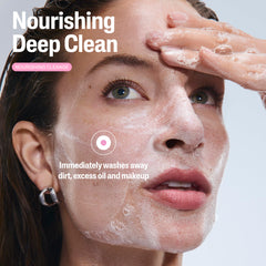 Cetaphil Nourishing Oil to Foam Cleanser removes makeup and sunscreen effectively