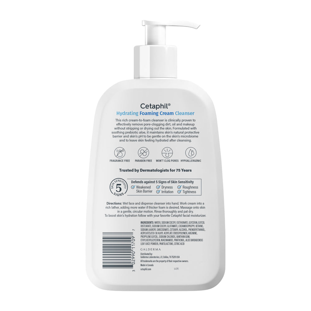 Prueba dermatológica de Cetaphil para piel sensible