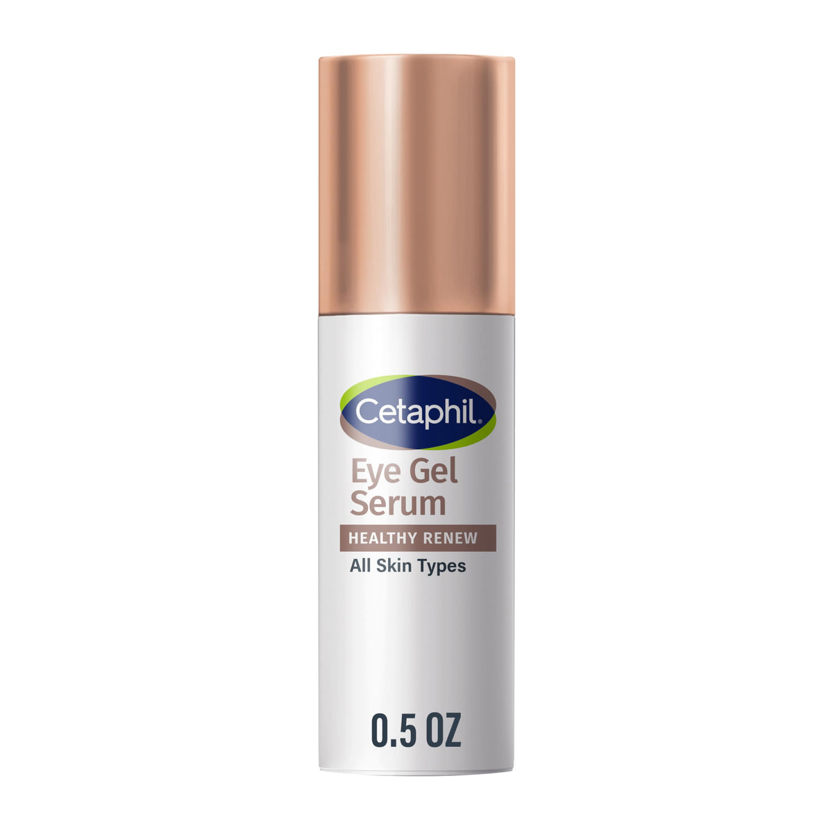 Cetaphil renovacion ocular gel en bote, cuidado suave para ojos cansados.
