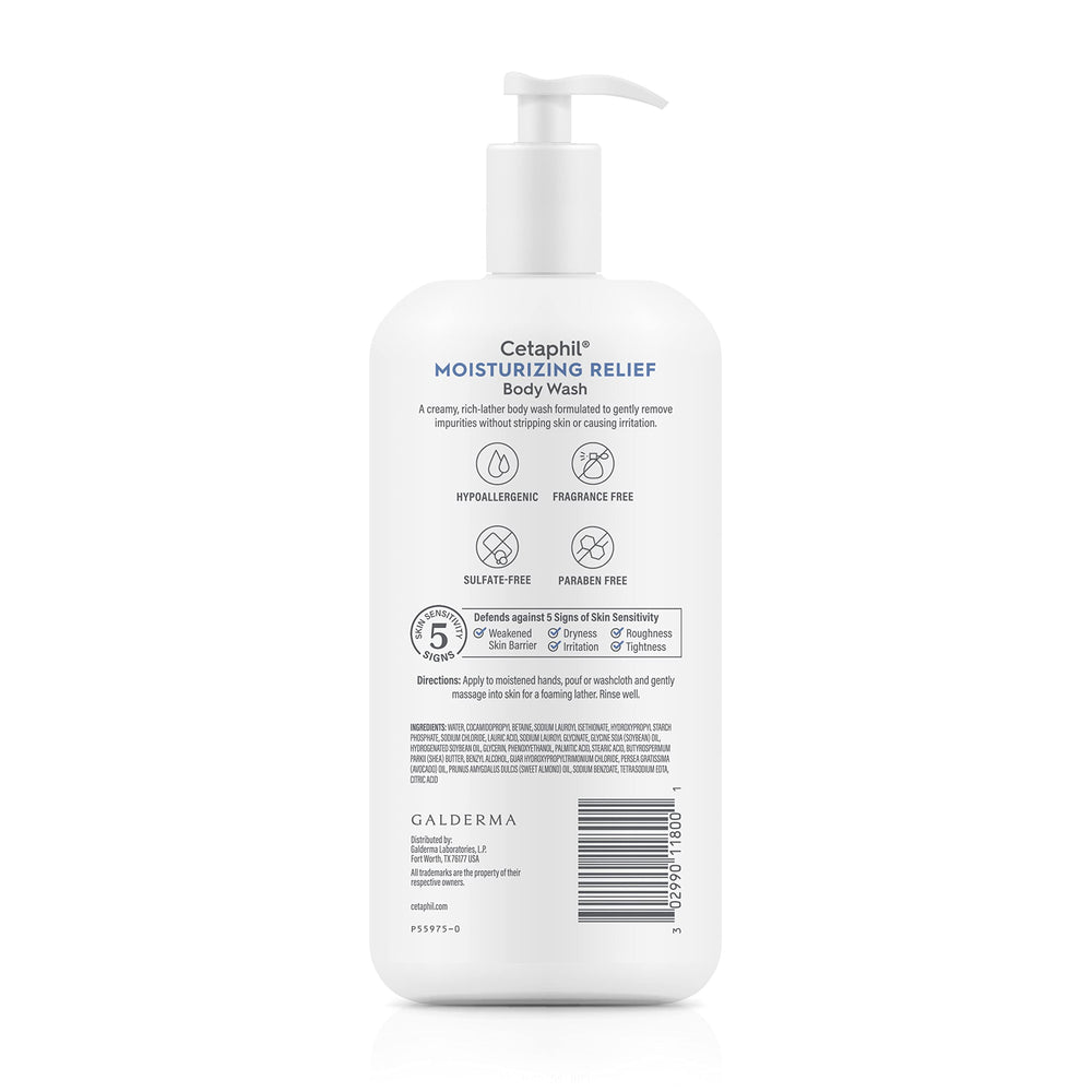Cetaphil, ayuda a restaurar la barrera de hidratación de la piel.
