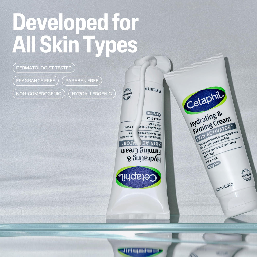 Cetaphil Skin Activator reafirma visualmente el cuello con uso diario