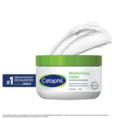 Textura cremosa de Cetaphil que se desliza suavemente.