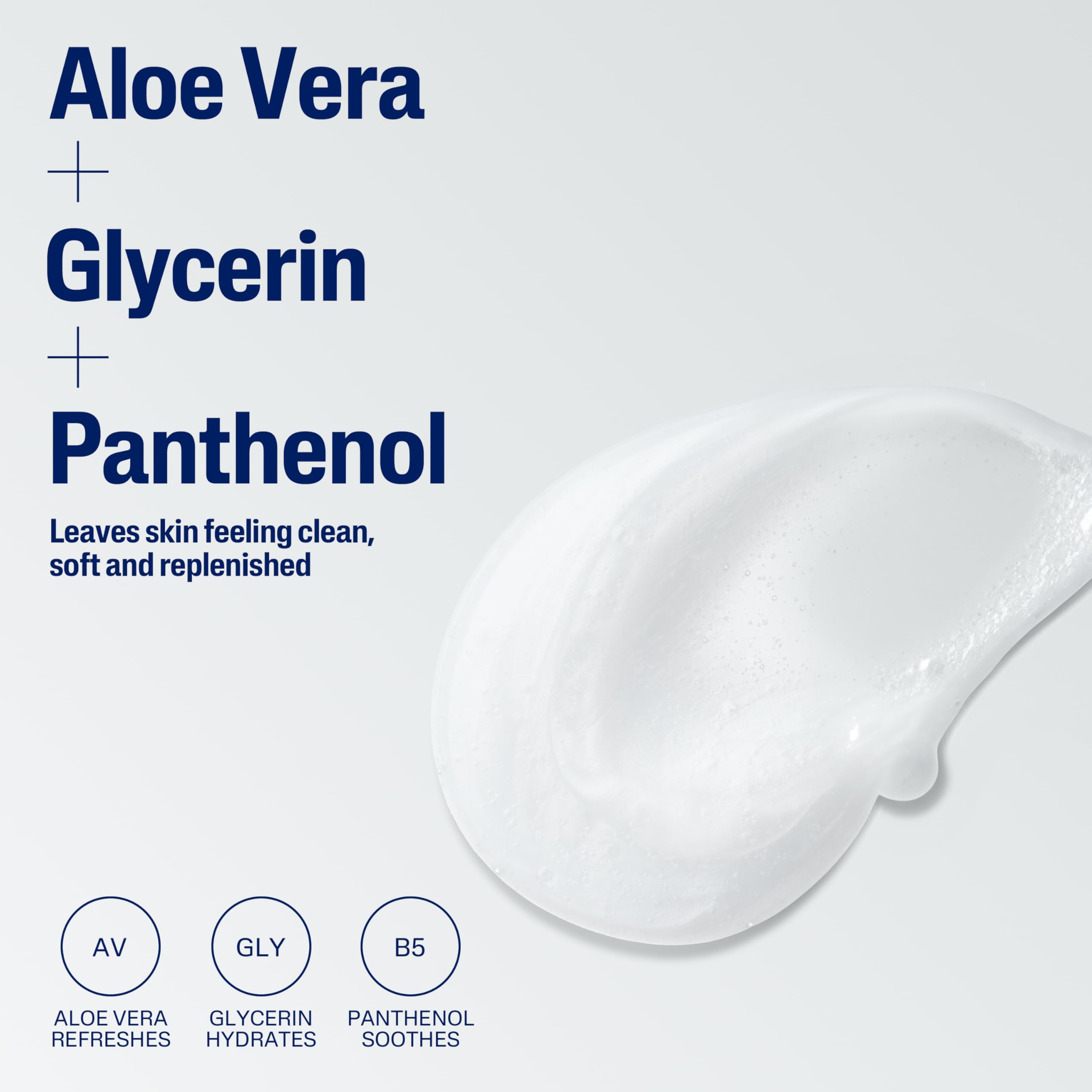 Etiqueta hipoalergénica de Cetaphil Ultra Gentle para menor irritación.