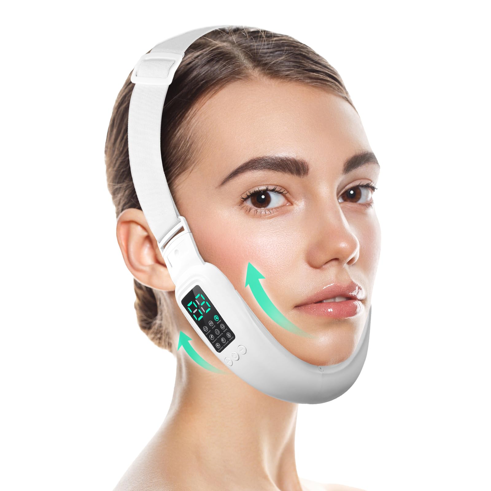 Ceymodir Intelligent V-Face device front view for a defined jawline.