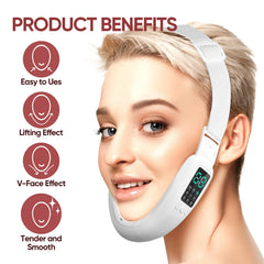 Ceymodir Intelligent V-Face device side view showing lightweight wear.