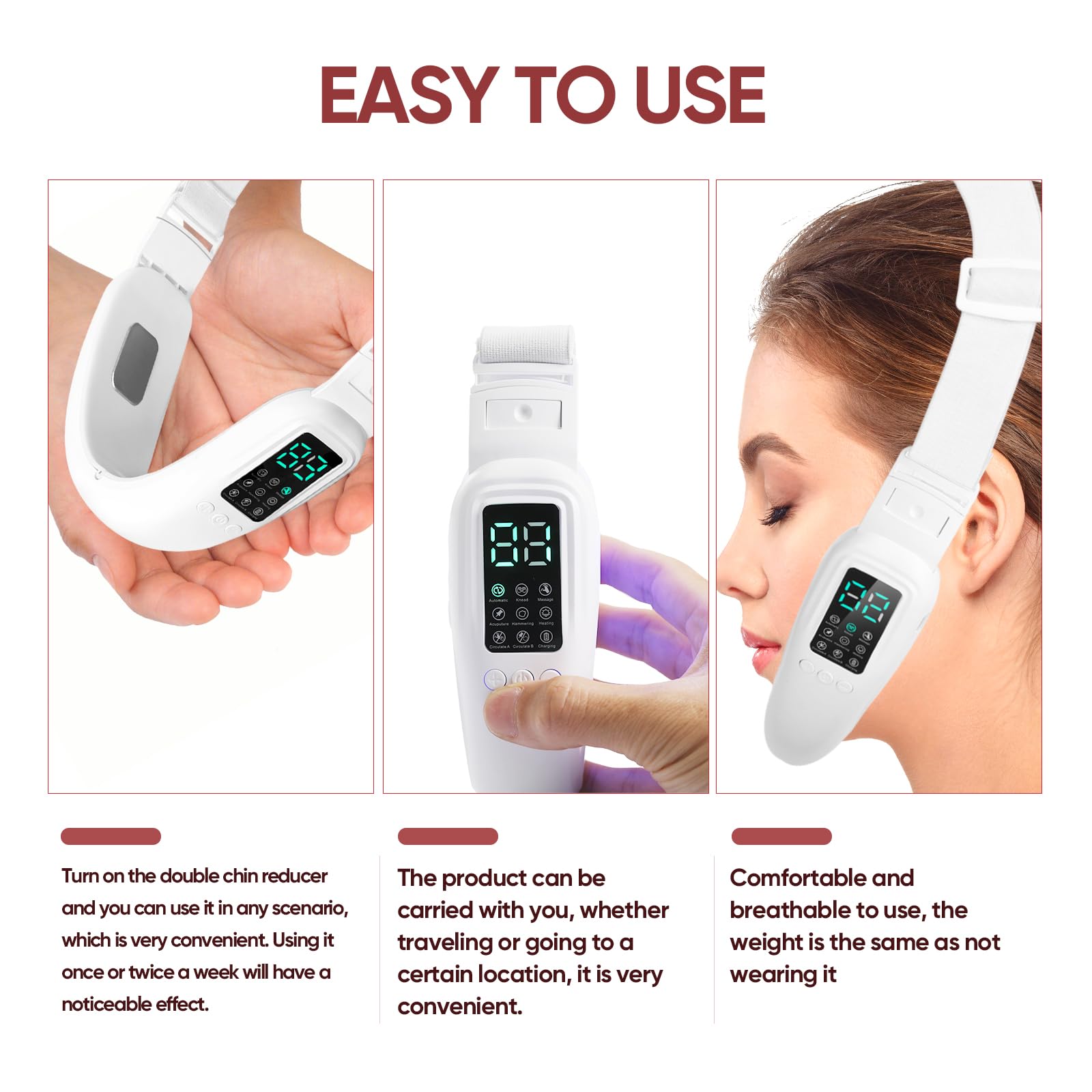 Ceymodir V-Face device compact travel case for on-the-go use.