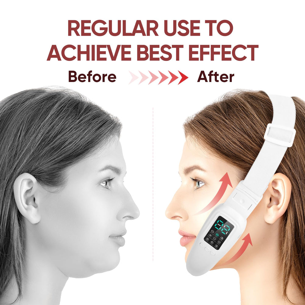 Ceymodir V-Face device in hands-free use for busy routines.