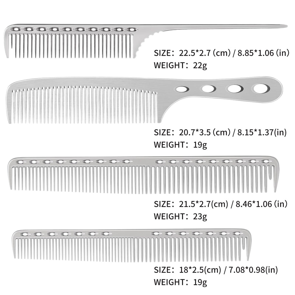 CGBARBER long hair cutting comb helps control length and layering.