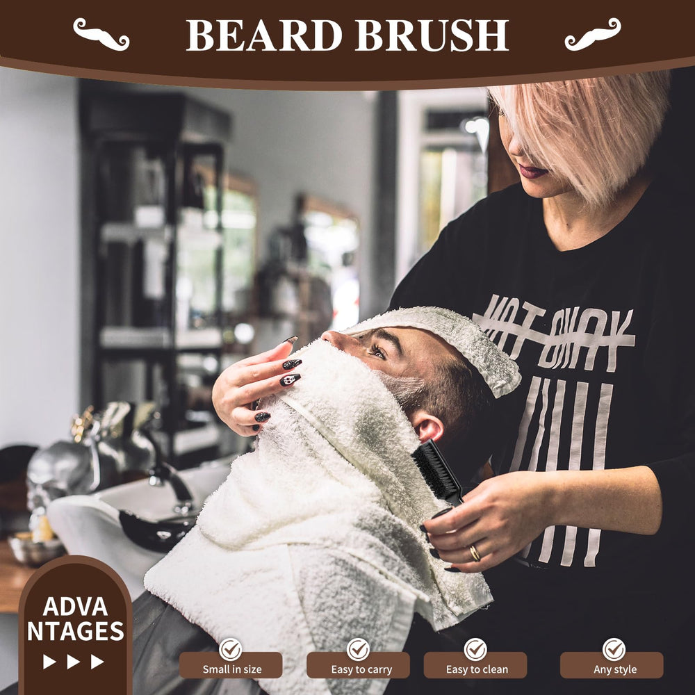 CGBARBER washable neck duster bristles for easy maintenance after clients