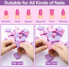 CGBE Mini Buffer 1-4x1-0 inch fits in a purse for on-the-go care.