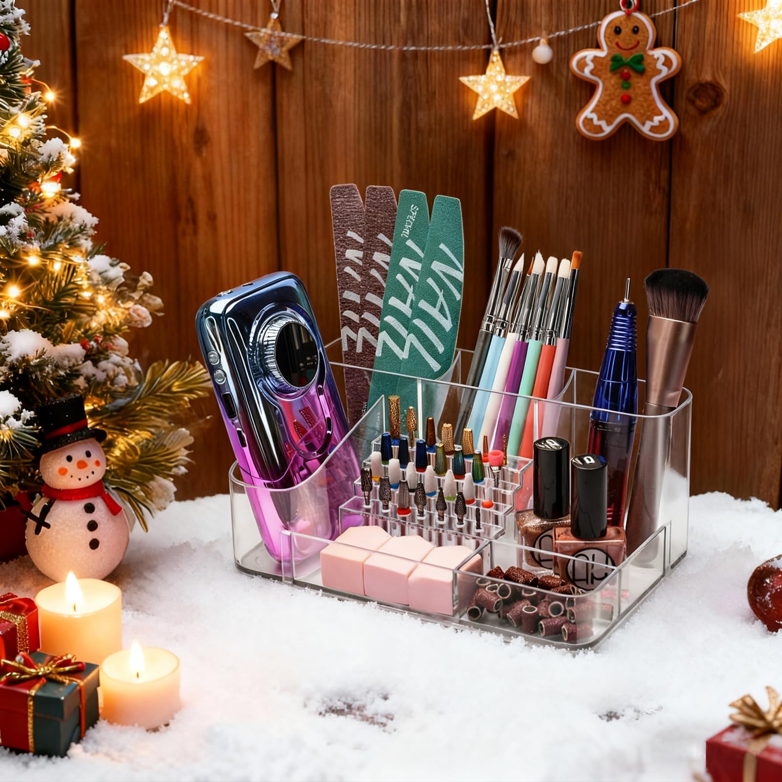 CGBE multi-functional organizer doubles as a pencil or makeup case.